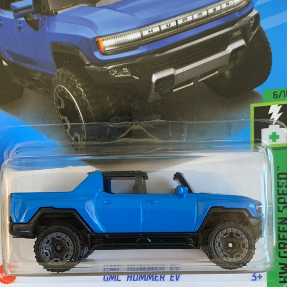Hot Wheels GMC Hummer EV Truck HW Green Speed Electric Car Hotwheels New 2024 - Picture 5 of 6